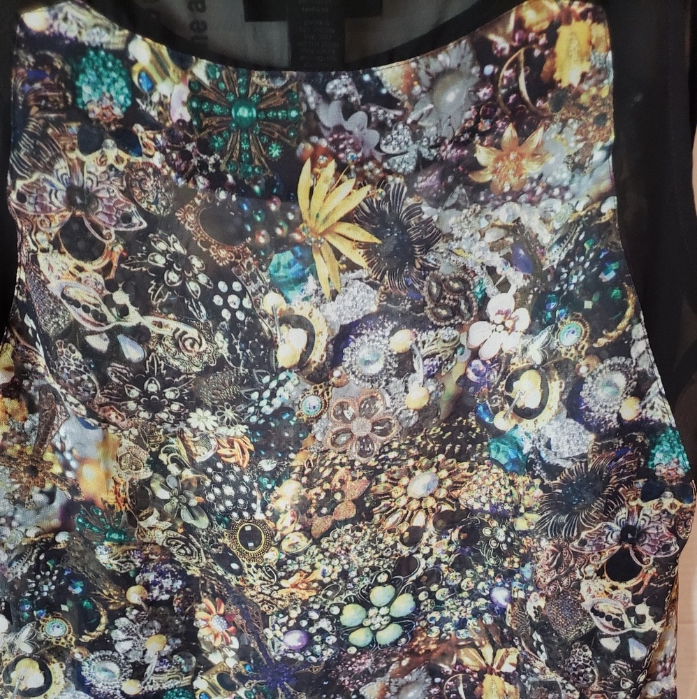 Unique flowy shell from Lane Bryant